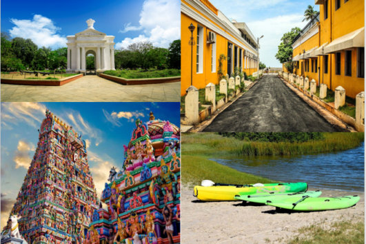 CHENNAI - COVELONG - PONDICHERRY TOUR PACKAGE(4 NIGHTS / 5 DAYS)